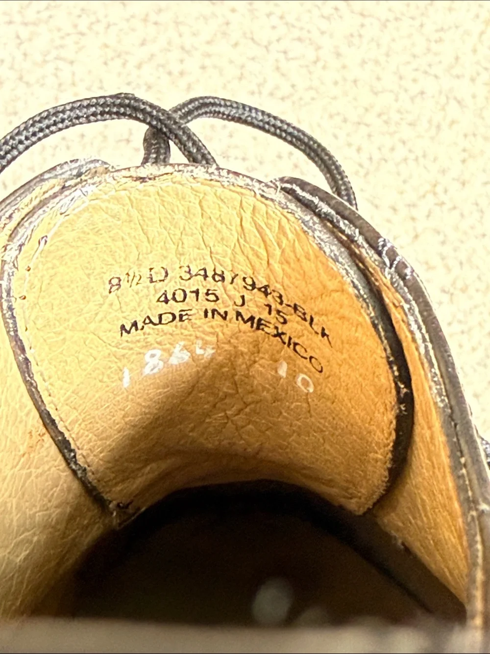 Frye James Bal Lug Oxford Lace Up Cap Toe Shoes